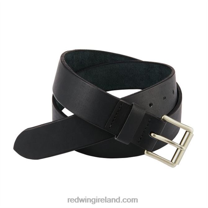 Style 96520 Leather Belt Men's Belt in Rough & Tough Leather Red Wing 2N8V8304 Black