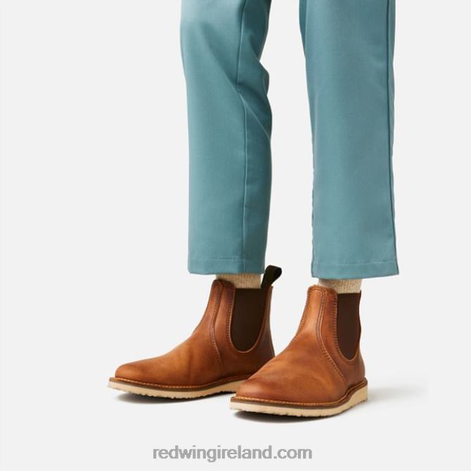 Heritage - Style 3404 Clara Women's Heeled Boot in Legacy Leather Red Wing 2N8V8179 Copper