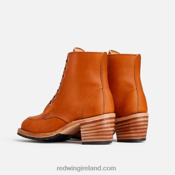 Heritage - Style 3405 Clara Women's Heeled Boot in Boundary Leather Red Wing 2N8V8180 Oro