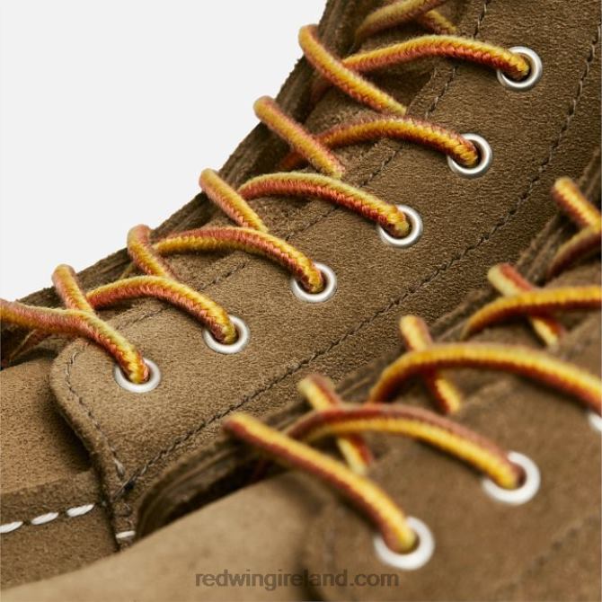 Heritage - Style 3417 6-Inch Classic Moc Women's Short Boot in Bluff Leather Red Wing 2N8V8195 Olive