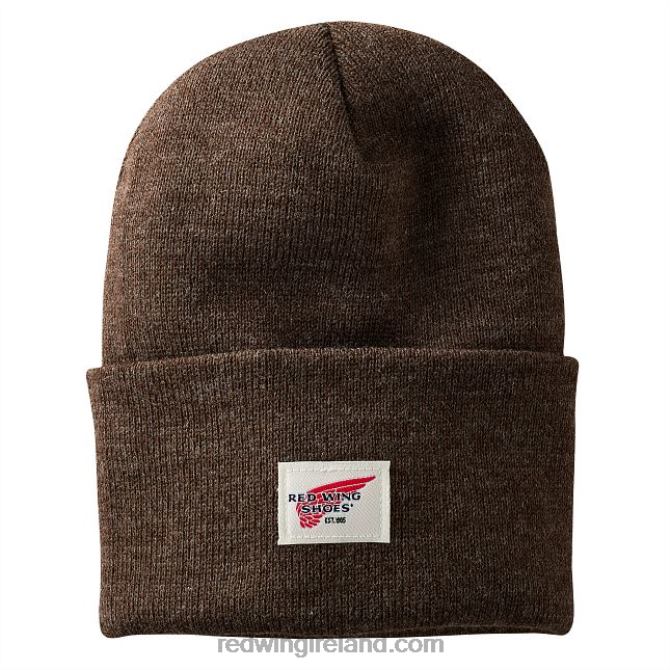 Style 97520 Fleece-Lined Suede Scuff Slippers Women's Skeepskin Fleece-Lined Scuff Red Wing 2N8V8289 Brown Heather