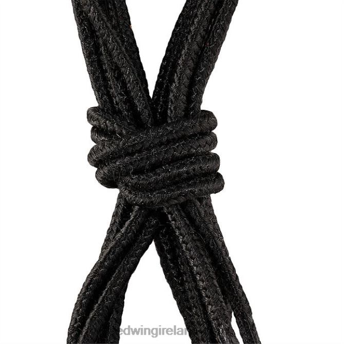 Style 97119 36-inch Flat Nylon Lace Unisex Lace in Nylon Red Wing 2N8V8246 Black