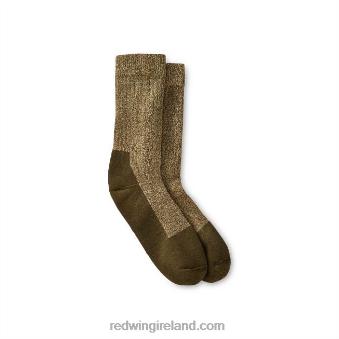 Style 97299 Merino Wool 3/4 Crew Work Sock Women's Merino Wool 3/4 Crew Sock Red Wing 2N8V8211 Olive