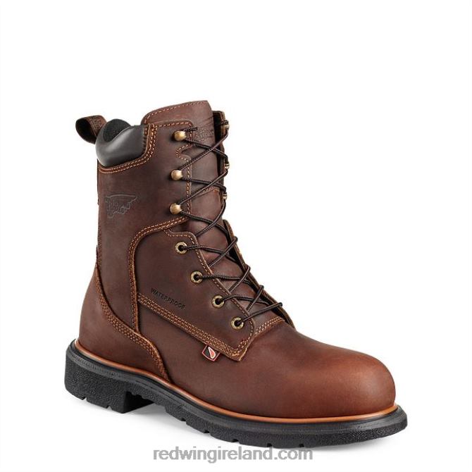 Work - Style 1132 SuperSole Men's 11-inch Soft Toe Pull-On Boot Red Wing 2N8V881 Brown