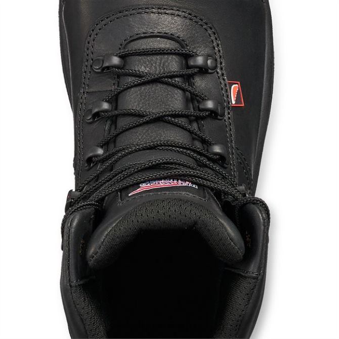 Work - Style 1178 NailSeat Men's 11-inch Soft Toe Pull-On Boot Red Wing 2N8V873 Black