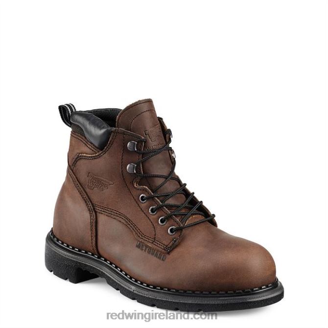 Work - Style 1412 SuperSole 2.0 Men's 8-inch Insulated, Waterproof Soft Toe Boot Red Wing 2N8V888 Brown