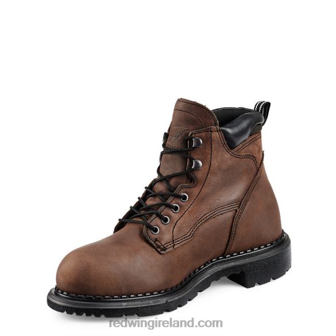 Work - Style 1412 SuperSole 2.0 Men's 8-inch Insulated, Waterproof Soft Toe Boot Red Wing 2N8V888 Brown