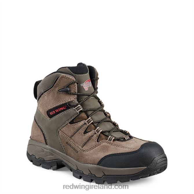 Work - Style 2203 DynaForce Men's 8-inch Safety Toe Boot Red Wing 2N8V8130 Gray
