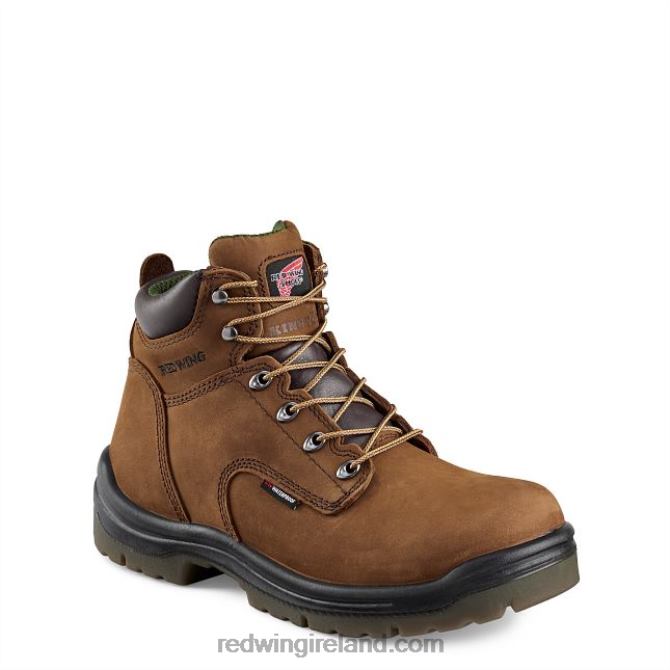 Work - Style 2231 SuperSole Men's 11-inch Safety Toe Pull-On Boot Red Wing 2N8V899 Brown