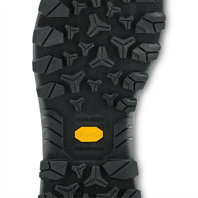 Work - Style 2411 Burnside Men's 6-inch Waterproof Safety Toe Boot Red Wing 2N8V8107 Brown