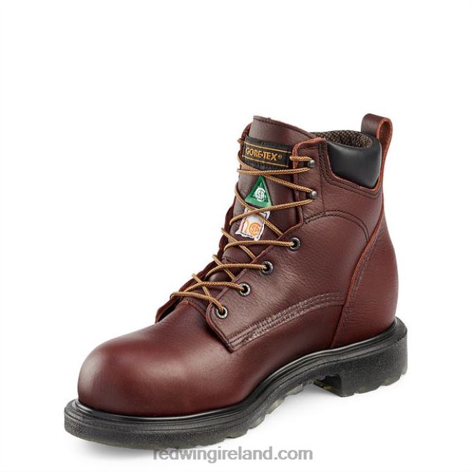 Work - Style 2412 SuperSole 2.0 Men's 8-inch Insulated, Waterproof CSA Safety Toe Boot Red Wing 2N8V8105 Brown