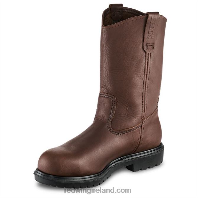 Work - Style 2452 Exos Lite Men's 6-inch Waterproof Safety Toe Boot Red Wing 2N8V8100 Brown