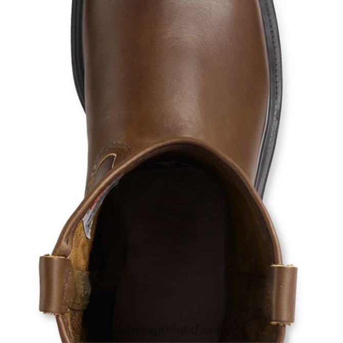 Work - Style 2452 Exos Lite Men's 6-inch Waterproof Safety Toe Boot Red Wing 2N8V8100 Brown