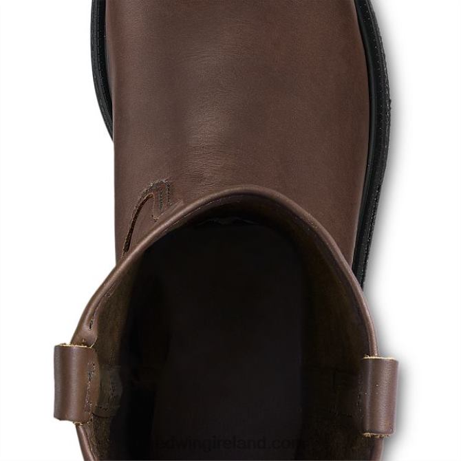 Work - Style 2452 Exos Lite Men's 6-inch Waterproof Safety Toe Boot Red Wing 2N8V8100 Brown