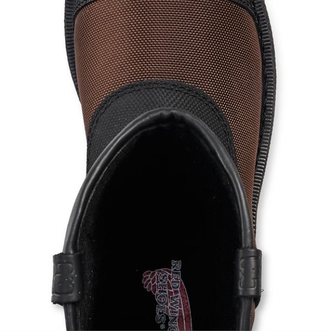 Work - Style 2453 Exos Lite Men's 6-inch Waterproof Safety Toe Boot Red Wing 2N8V891 Brown