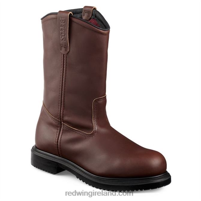 Work - Style 3504 SuperSole 2.0 Men's 6-inch Waterproof CSA Safety Toe Boot Red Wing 2N8V8104 Brown