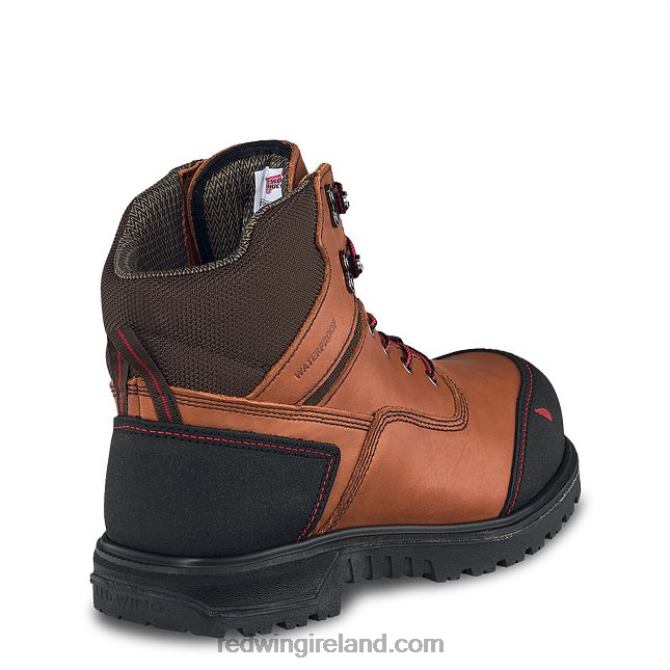 Work - Style 3516 King Toe ADC Men's 8-inch Waterproof CSA Metguard Safety Toe Boot Red Wing 2N8V8102 Brown