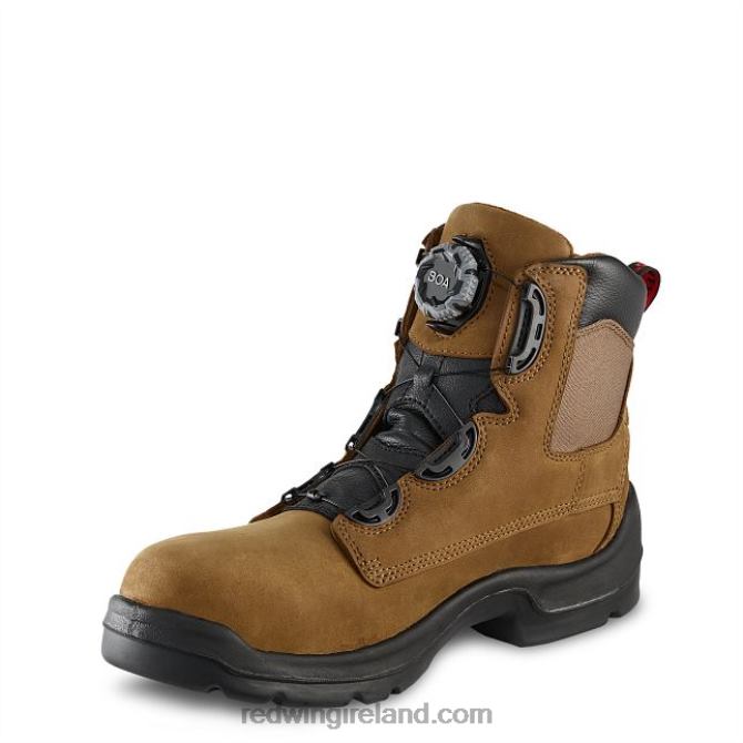 Work - Style 3531 Tradesman Men's 8-inch BOA, Waterproof, CSA Safety Toe Boot Red Wing 2N8V8118 Brown