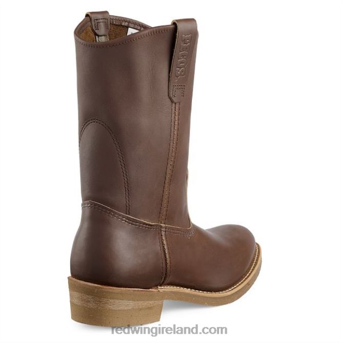 Work - Style 411 Traction Tred Men's 8-inch Waterproof Soft Toe Boot Red Wing 2N8V894 Brown