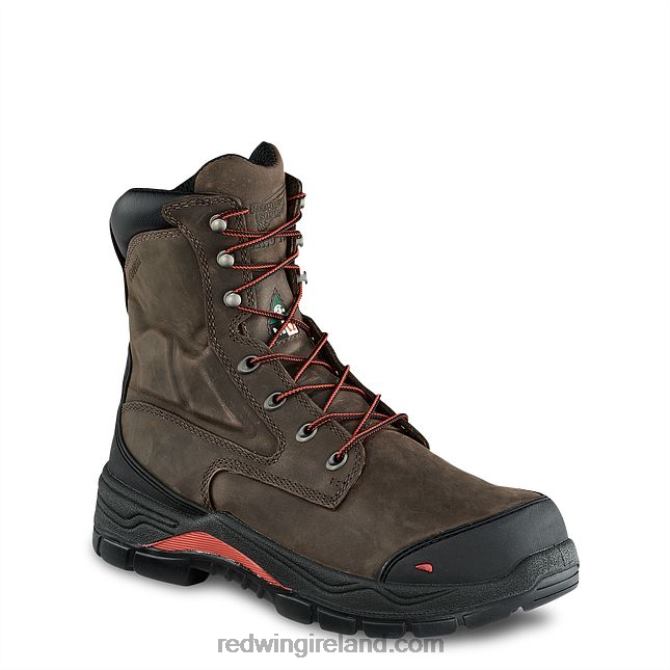 Work - Style 4441 SuperSole Men's 11-inch Insulated Safety Toe Pull-On Boot Red Wing 2N8V8103 Brown