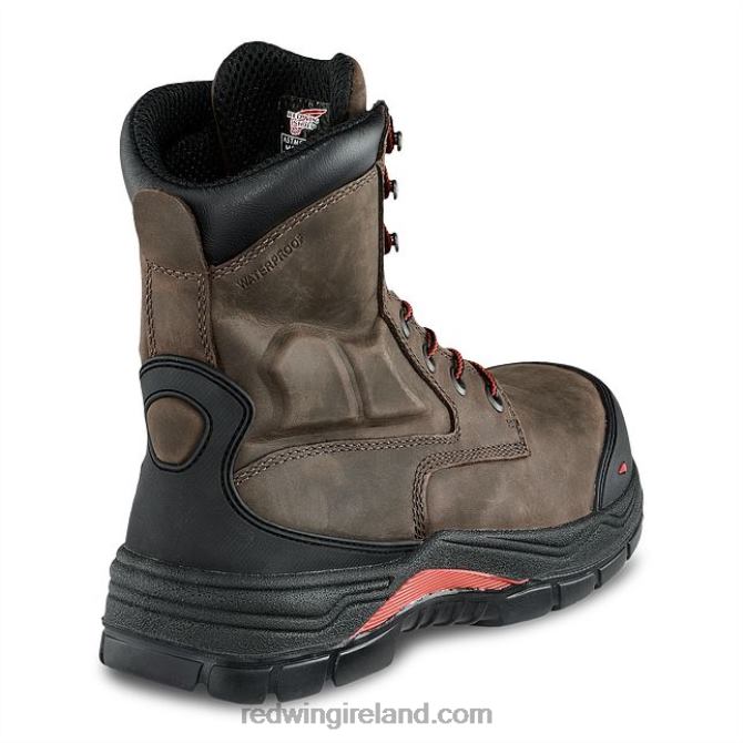 Work - Style 4441 SuperSole Men's 11-inch Insulated Safety Toe Pull-On Boot Red Wing 2N8V8103 Brown