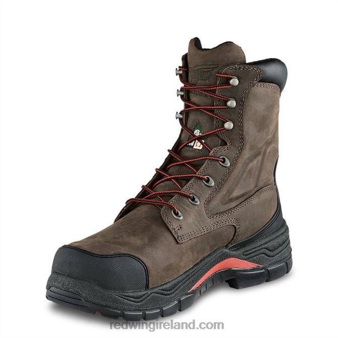 Work - Style 4441 SuperSole Men's 11-inch Insulated Safety Toe Pull-On Boot Red Wing 2N8V8103 Brown