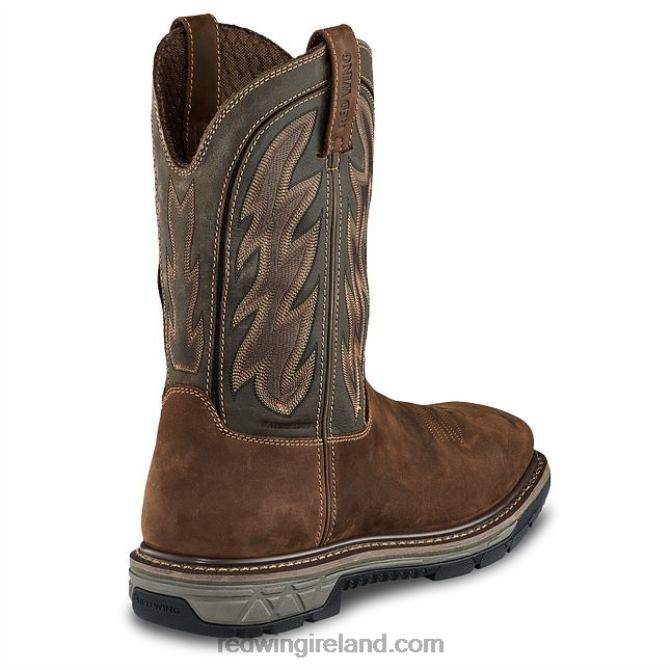Work - Style 866 Traction Tred Men's 9-inch Soft Toe Pull-On Boot Red Wing 2N8V8124 Brown