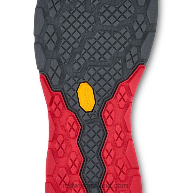 Work - Style 6338 Athletics Men's Safety Toe Athletic Work Shoe Red Wing 2N8V8135 Black/Red